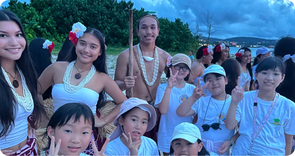 イベントに参加している子どもたちの写真